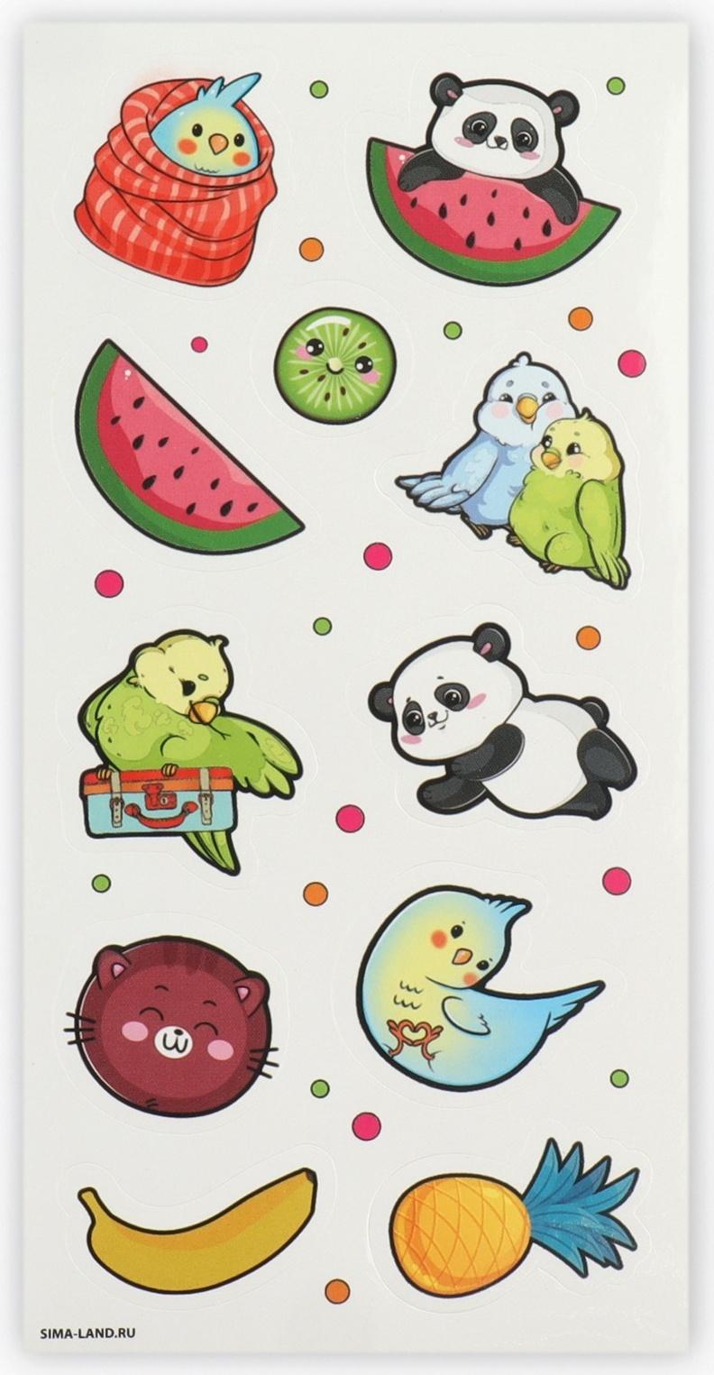 Набор для создания акриловых брелоков с наклейками «Для мальчика»