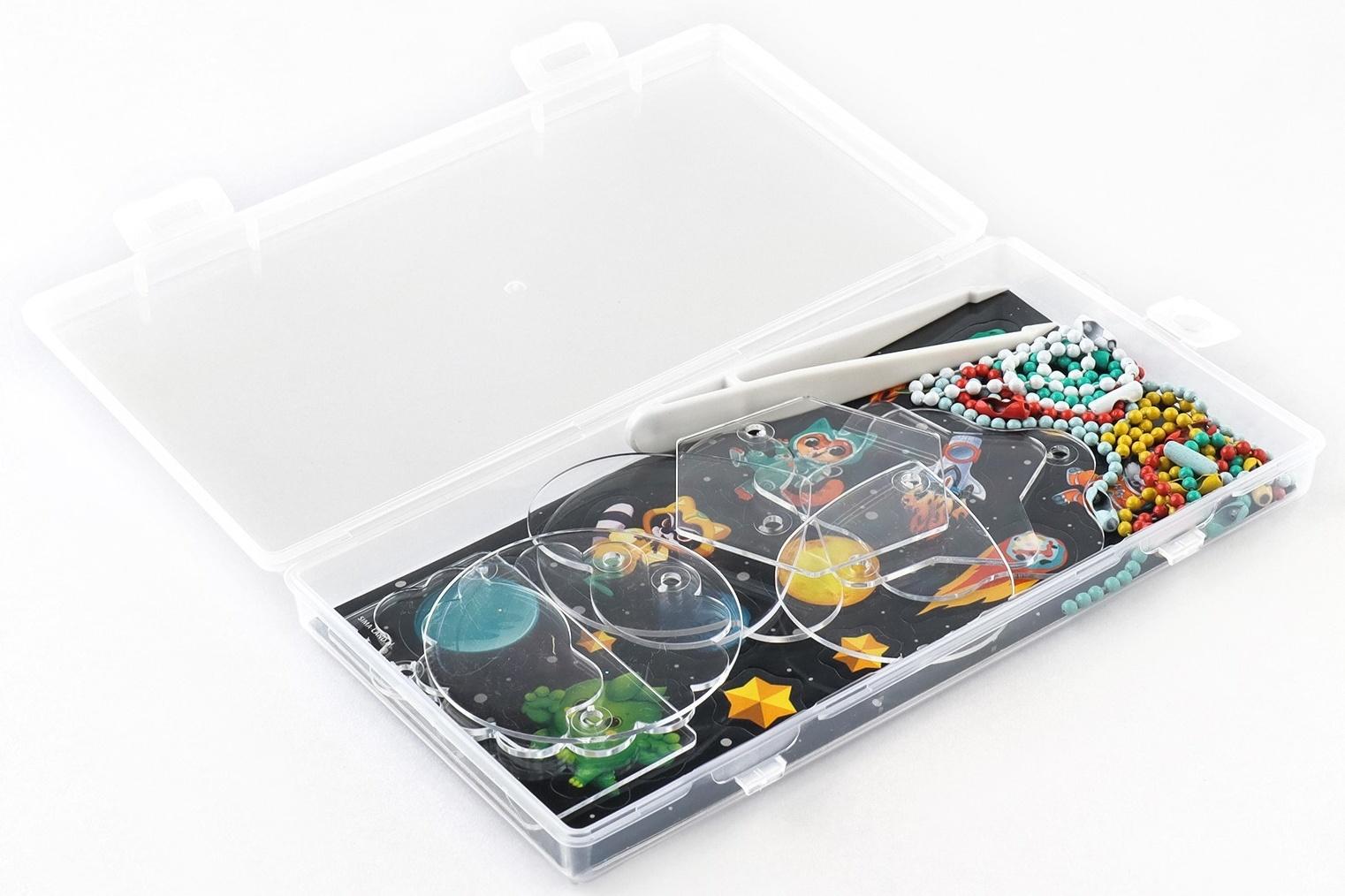 Набор для создания акриловых брелоков с наклейками «Для мальчика»