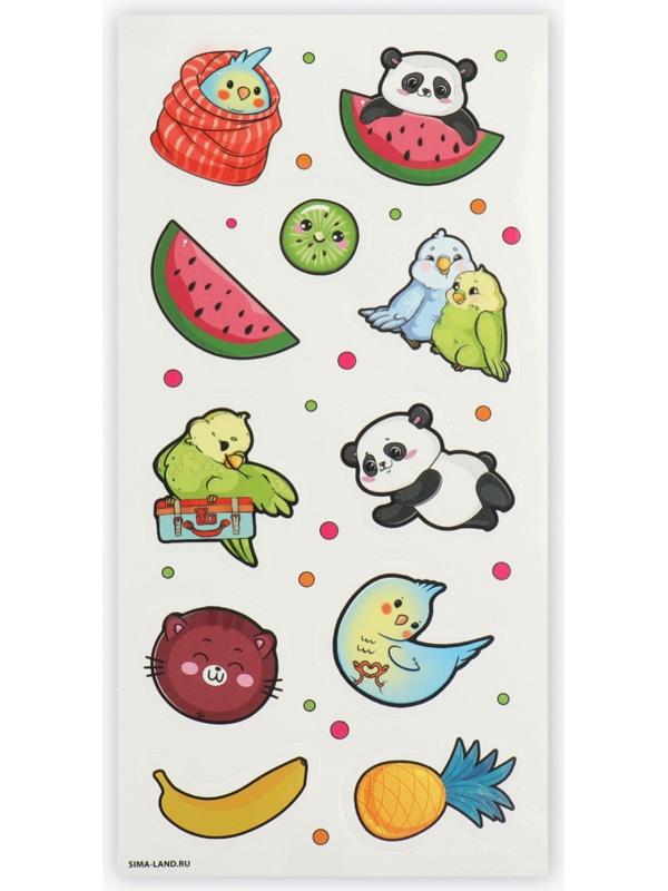 Набор для создания акриловых брелоков с наклейками «Для мальчика»