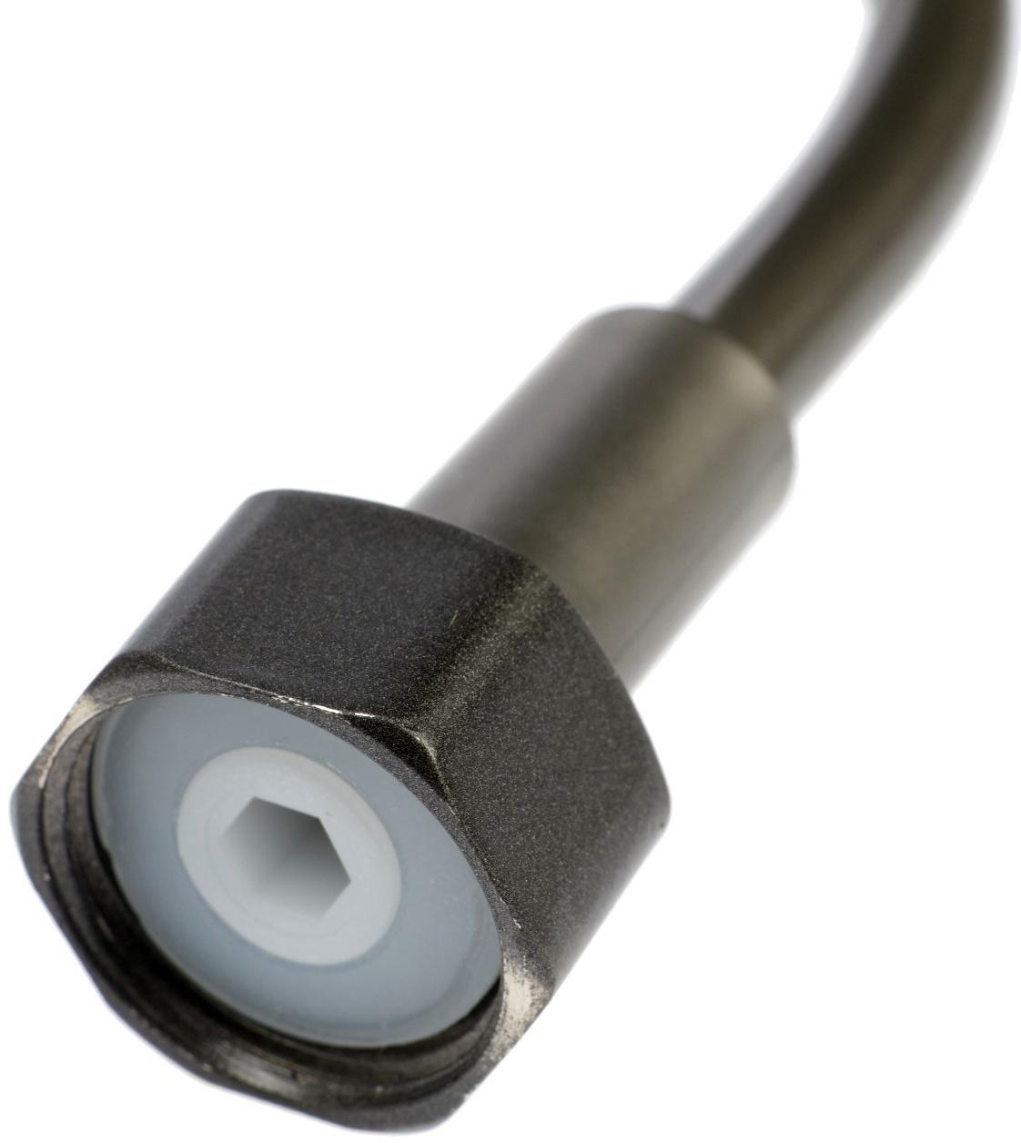 Шланг для гигиенической лейки ZEIN 4166, 1/2‘‘, ПВХ, 150 см, спиральный, серый