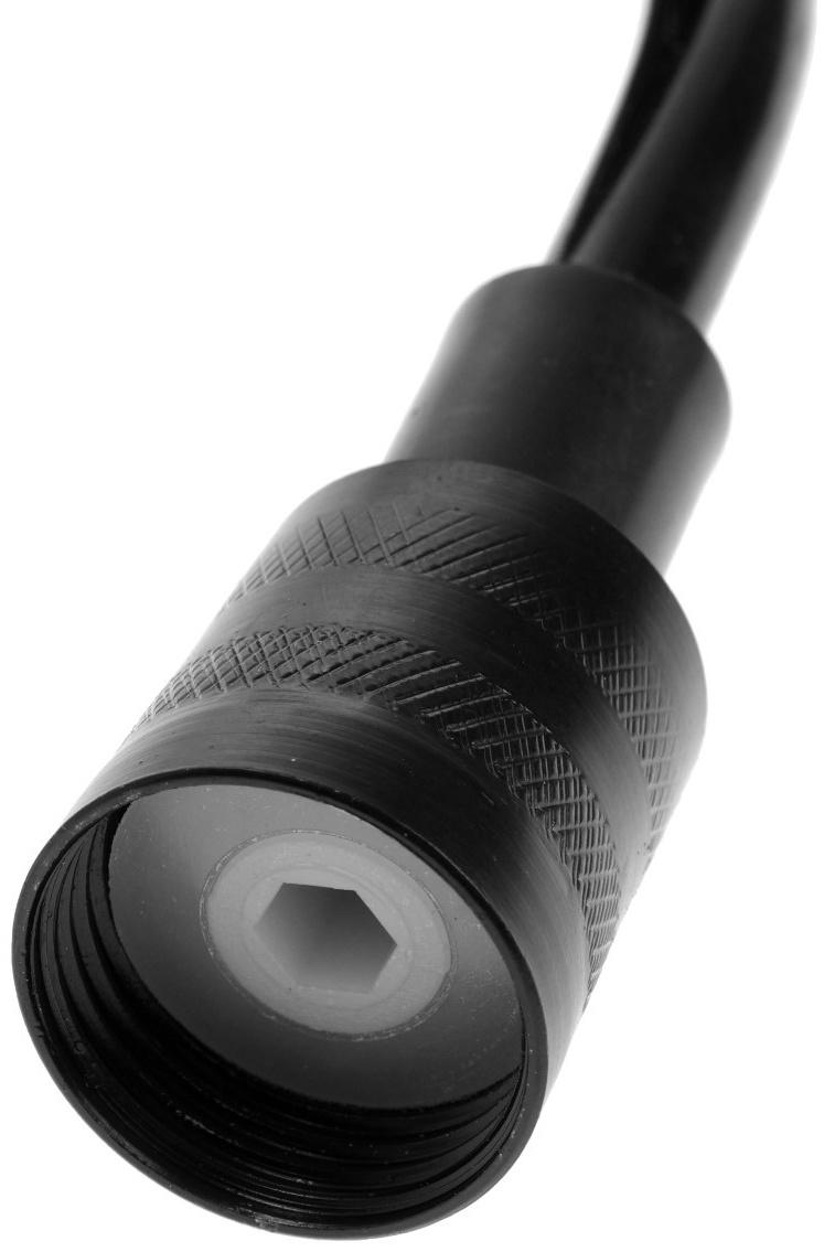 Шланг для гигиенической лейки ZEIN 4166, 1/2‘‘, ПВХ, 150 см, спиральный, чёрный