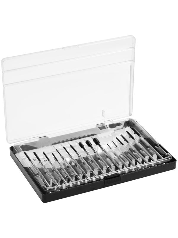 Набор отверток для точных работ ТУНДРА, PH - SL - Hex - M, 16 шт.