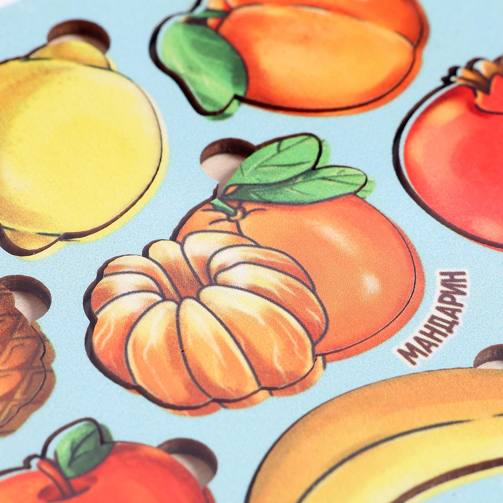 Рамка - вкладыш «Продуктовый магазин. Фрукты», 15 деталей