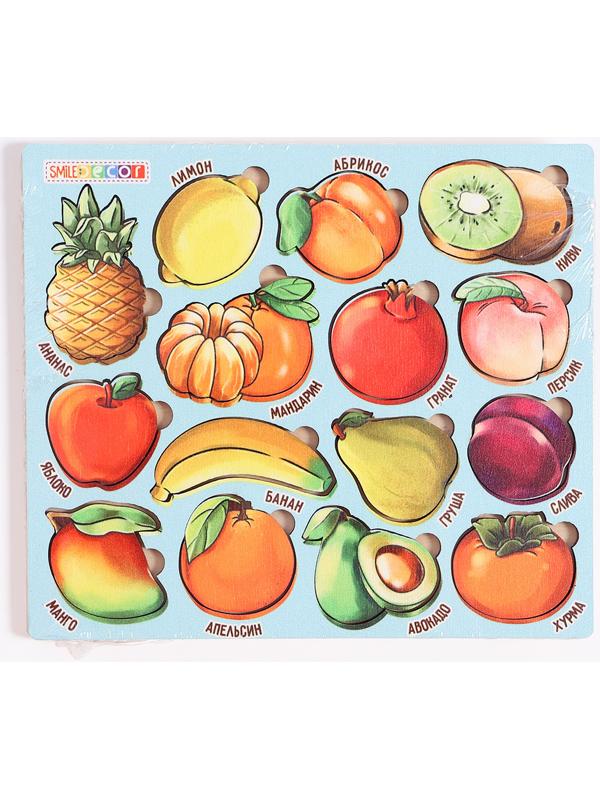 Рамка - вкладыш «Продуктовый магазин. Фрукты», 15 деталей