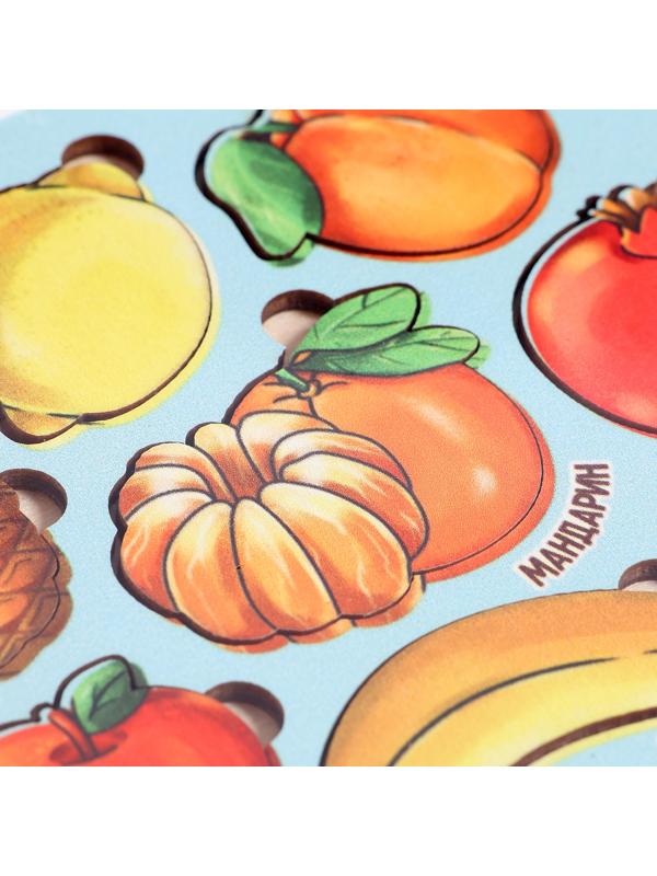 Рамка - вкладыш «Продуктовый магазин. Фрукты», 15 деталей