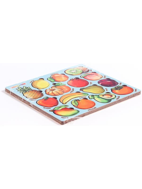 Рамка - вкладыш «Продуктовый магазин. Фрукты», 15 деталей