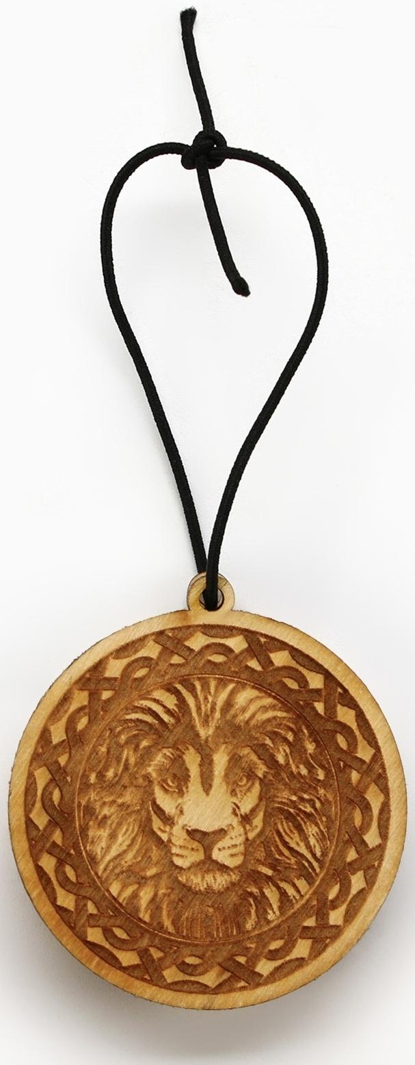 Ароматизатор в автомобиль «Лев», подвеска автомобильная с пропиткой и ароматизатор