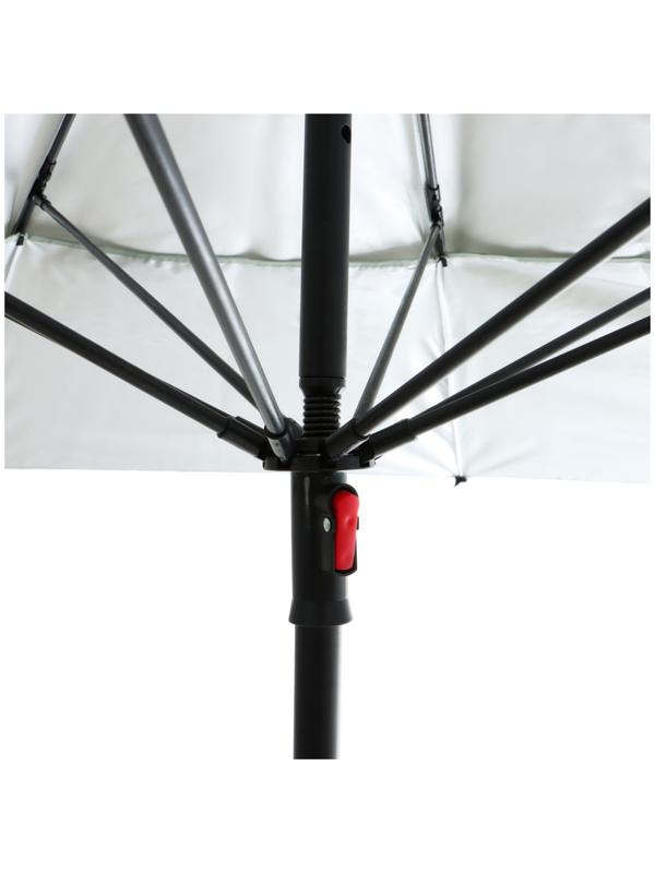Зонт пляжный maclay, c УФ-защитой, d=240 см, h=220 см