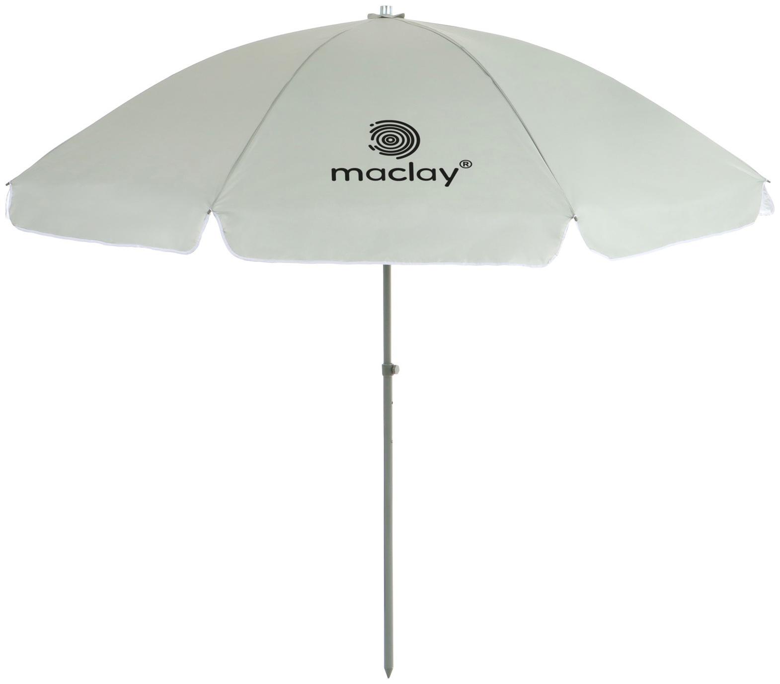 Зонт пляжный Maclay, с УФ-защитой, d=260 cм, h=240 см