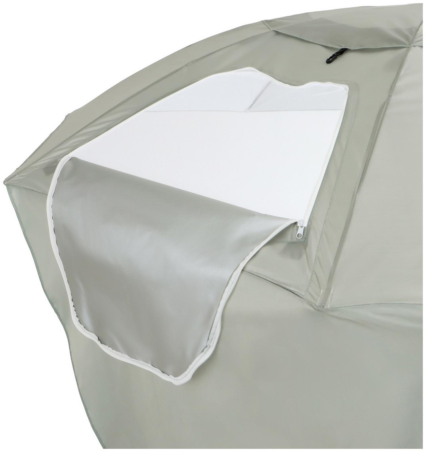 Зонт-трансформер maclay, c УФ-защитой, d=240 см, h=220 см