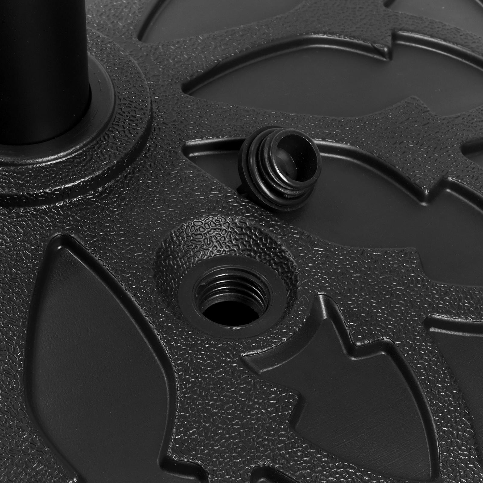 Подставка под зонт, 58×18 см, для зонтов 38/48 мм, чёрная