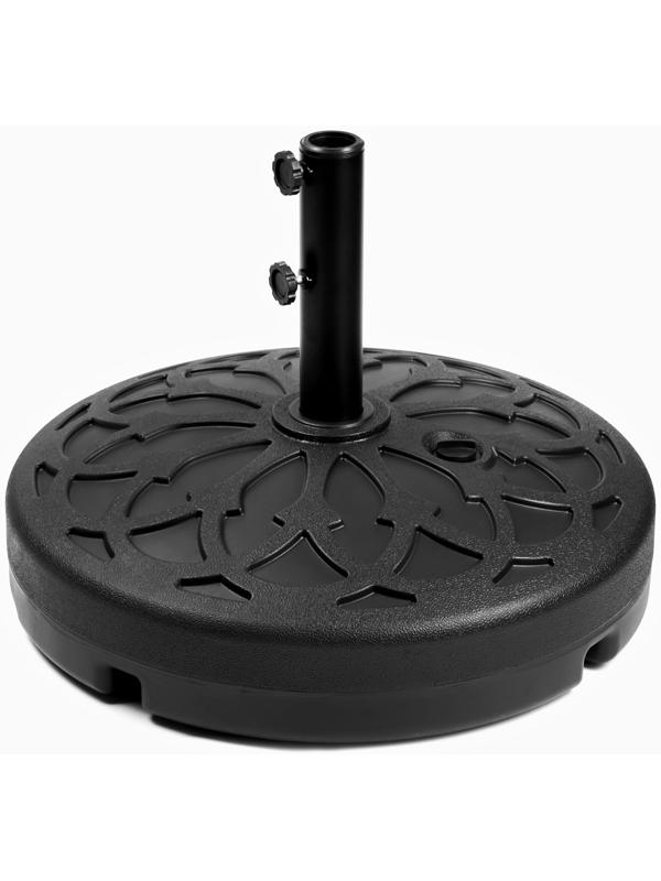 Подставка под зонт, 58×18 см, для зонтов 38/48 мм, чёрная