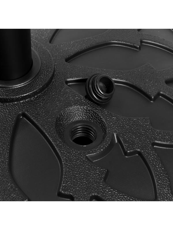 Подставка под зонт, 58×18 см, для зонтов 38/48 мм, чёрная