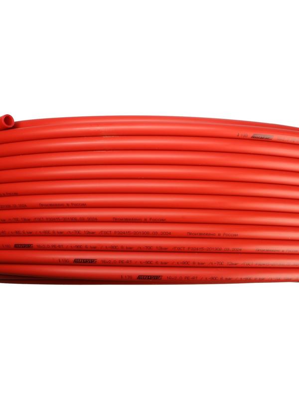 Труба из полиэтилена, PE-RT, d=16×2 мм, бухта 200 м, для теплого пола