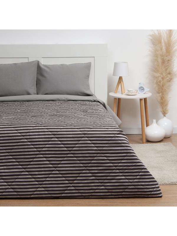 Покрывало LoveLife евро Strip 200*210±5см, новосатин, 100%п/э