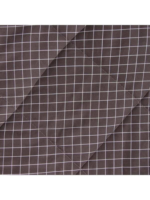 Покрывало LoveLife евро макси Graphite cage 240*210±5см, новосатин, 100%п/э