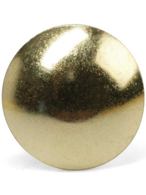 Лента декоративных гвоздей ТУНДРА, длина 1 м, 11×16 мм, золото, 10 шт.