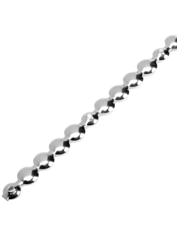 Лента декоративных гвоздей ТУНДРА, длина 1 м, 11×16 мм, хром, 10 шт.