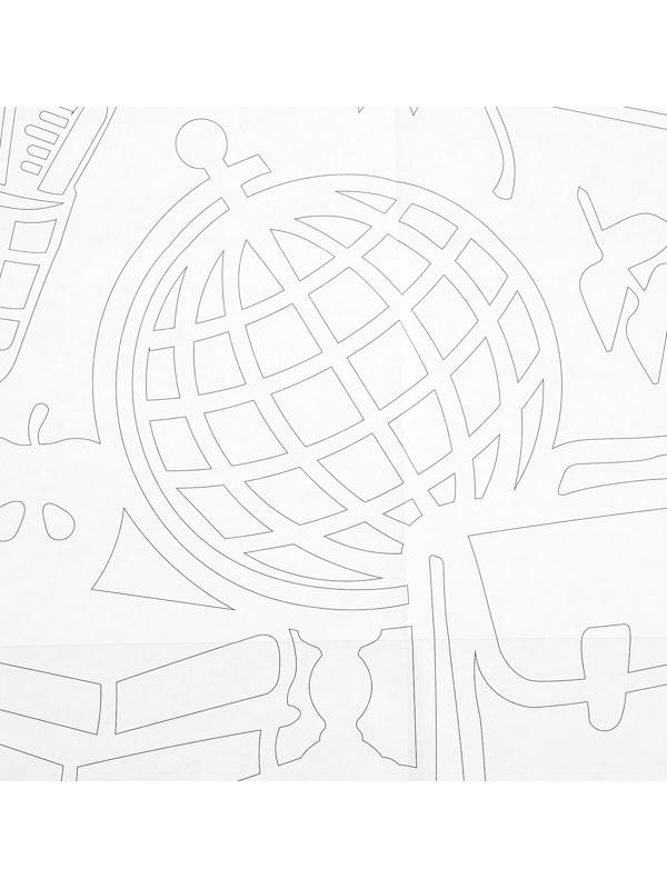 Декор на окна «День знаний»