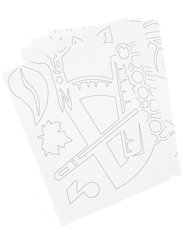 Декор на окна «День знаний»