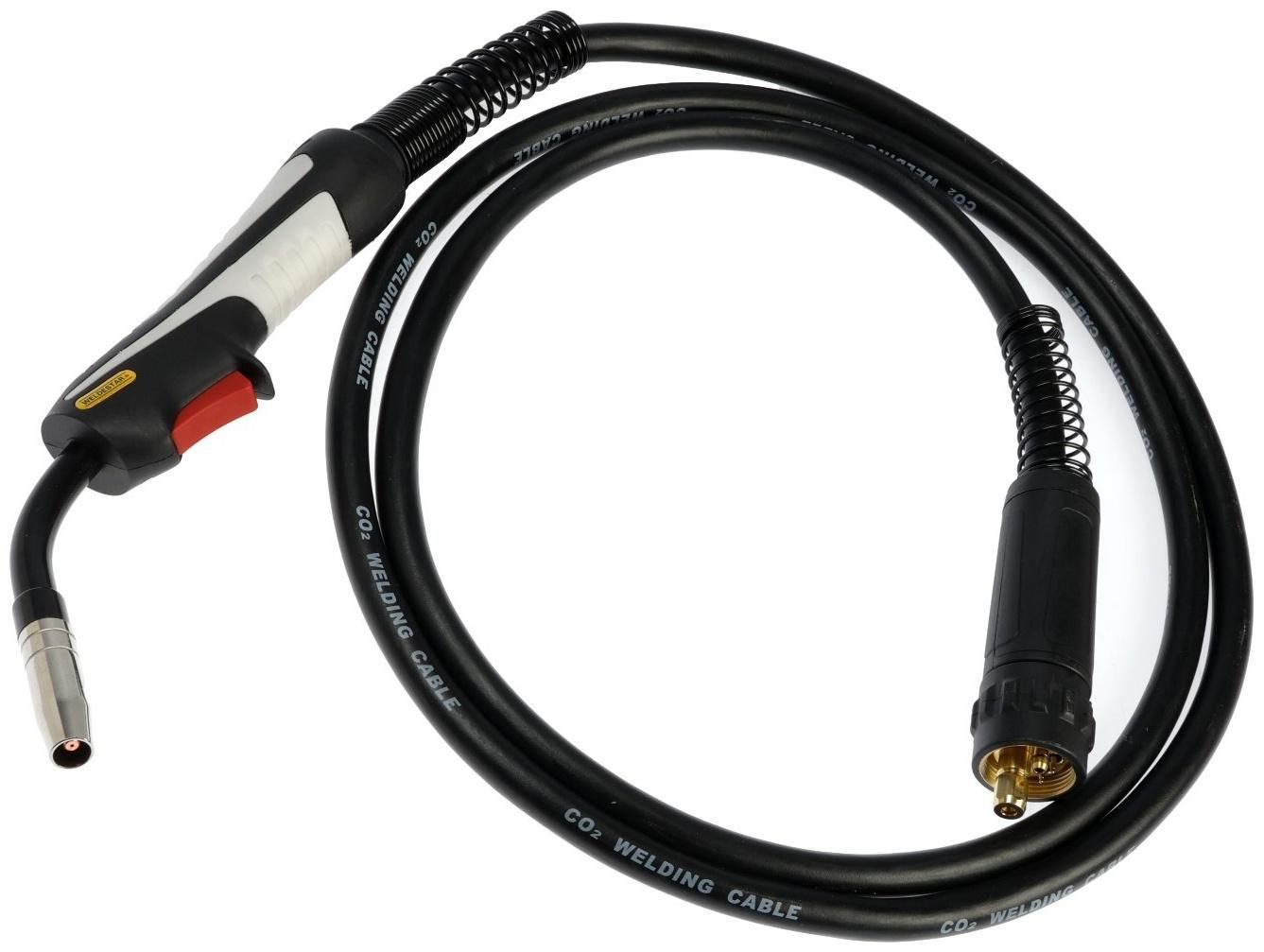 Горелка WELDESTAR=15, MIG/MAG, 180 A, d=0.6-1 мм, ПВ 60%, 3 м, воздушное охлаждение