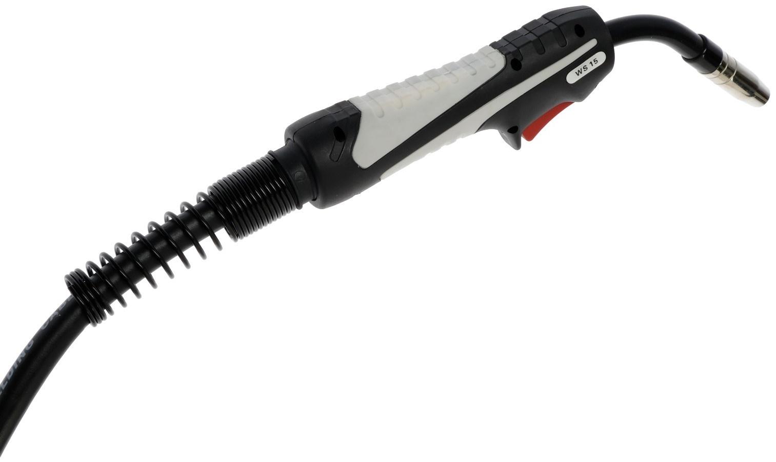 Горелка WELDESTAR=15, MIG/MAG, 180 A, d=0.6-1 мм, ПВ 60%, 3 м, воздушное охлаждение