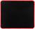 Коврик для мыши, игровой, 25×21×0.15 см, оверлок, чёрно-красный
