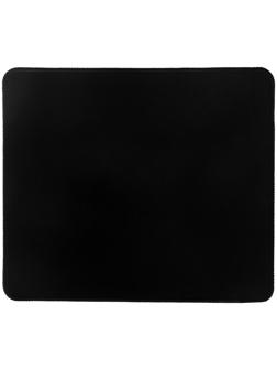 Коврик для мыши, игровой, 25×29×0.2 см, оверлок, чёрный