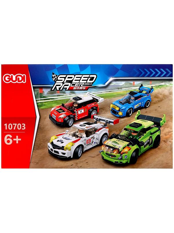 Конструктор «Гонка. Ралли», 3 варианта сборки, 181 деталь