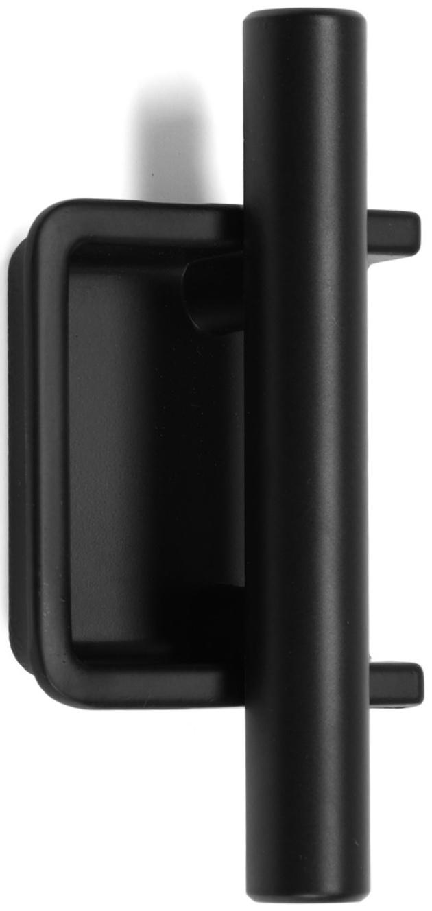 Ручка врезная, Hidden, мо 32 мм, чёрная