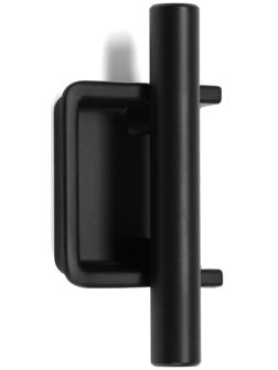 Ручка врезная, Hidden, мо 32 мм, чёрная