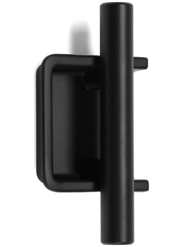 Ручка врезная, Hidden, мо 32 мм, чёрная