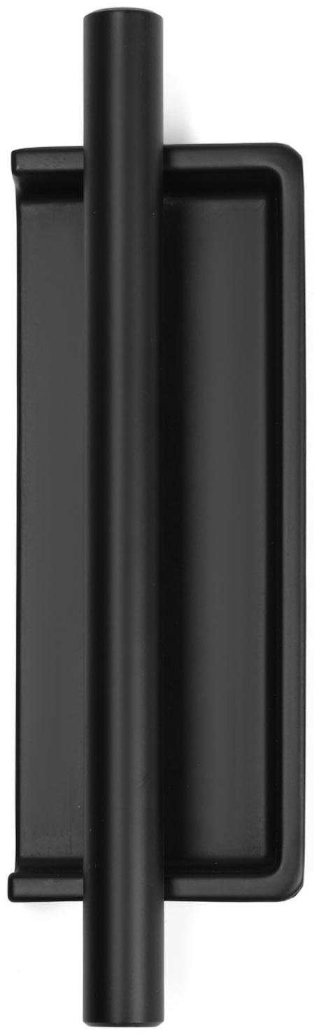 Ручка врезная, Hidden, мо 96 мм, чёрная