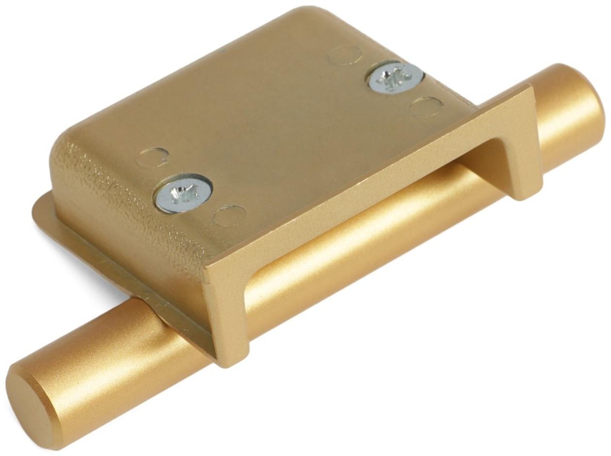 Ручка врезная, Hidden, мо 32 мм, цвет сатиновое золото