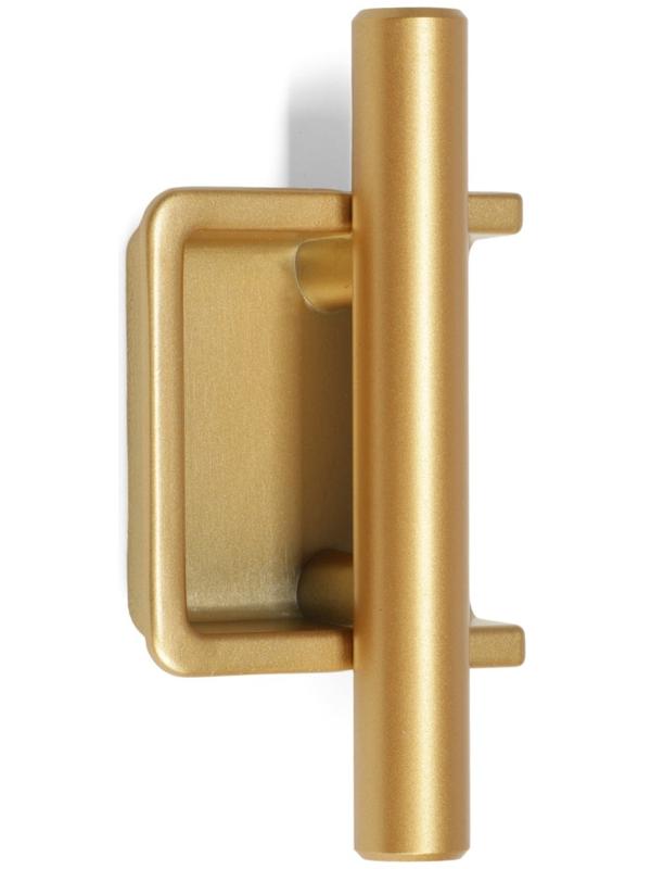 Ручка врезная, Hidden, мо 32 мм, цвет сатиновое золото