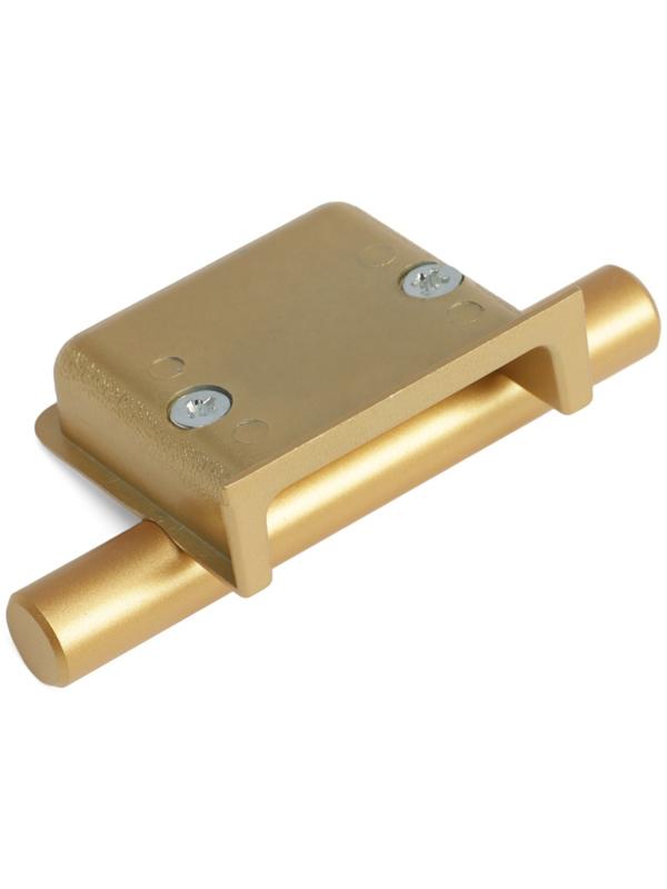 Ручка врезная, Hidden, мо 32 мм, цвет сатиновое золото