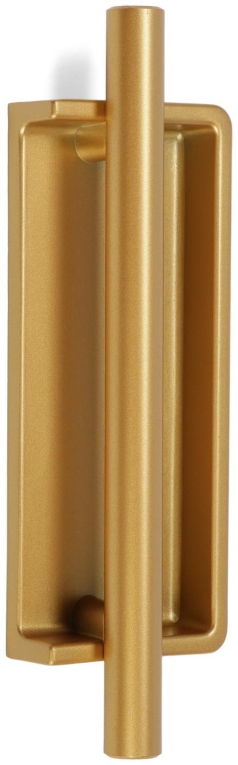 Ручка врезная, Hidden, мо 96 мм, цвет сатиновое золото