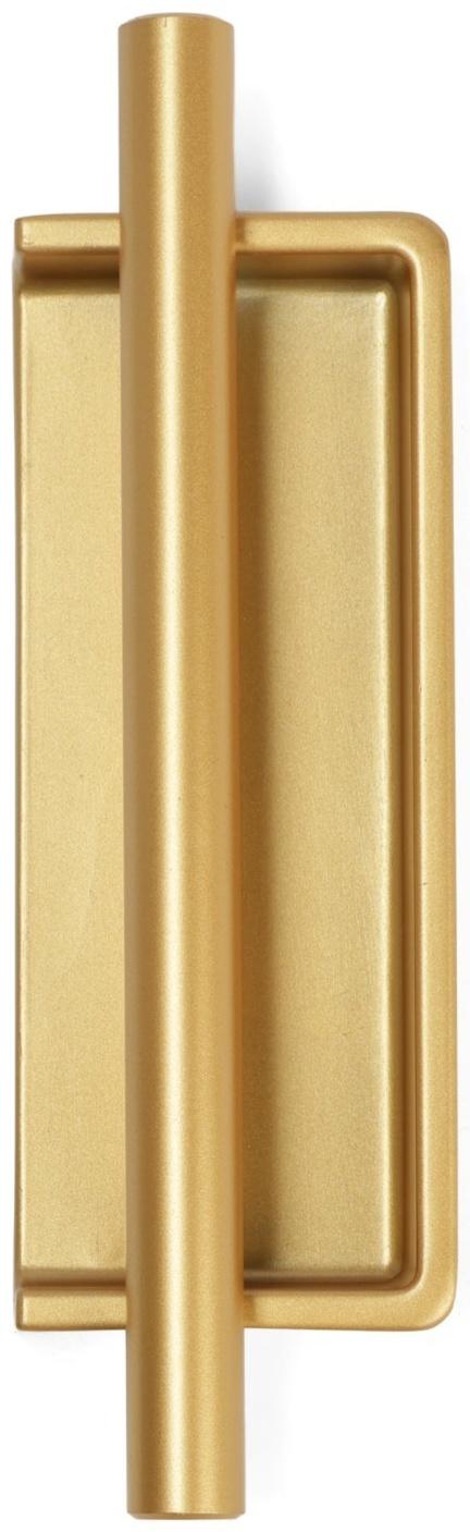 Ручка врезная, Hidden, мо 96 мм, цвет сатиновое золото