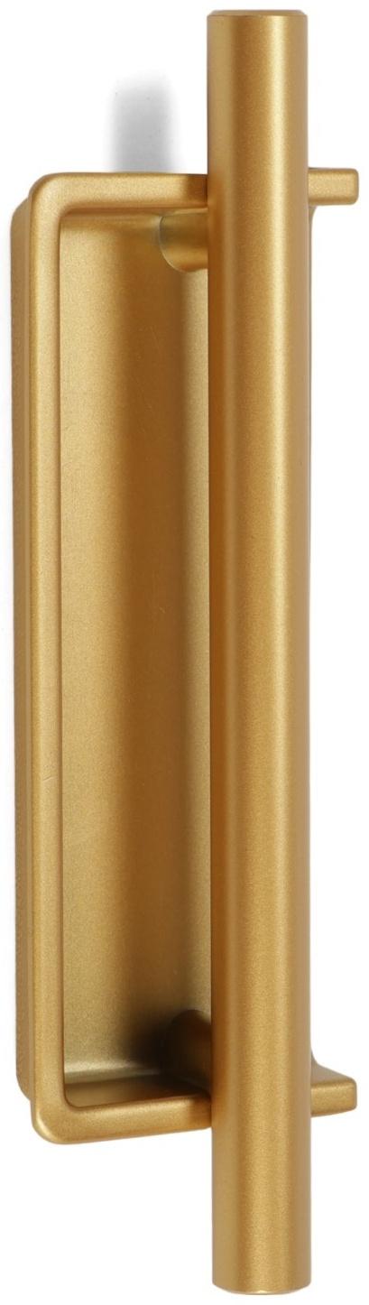 Ручка врезная, Hidden, мо 96 мм, цвет сатиновое золото