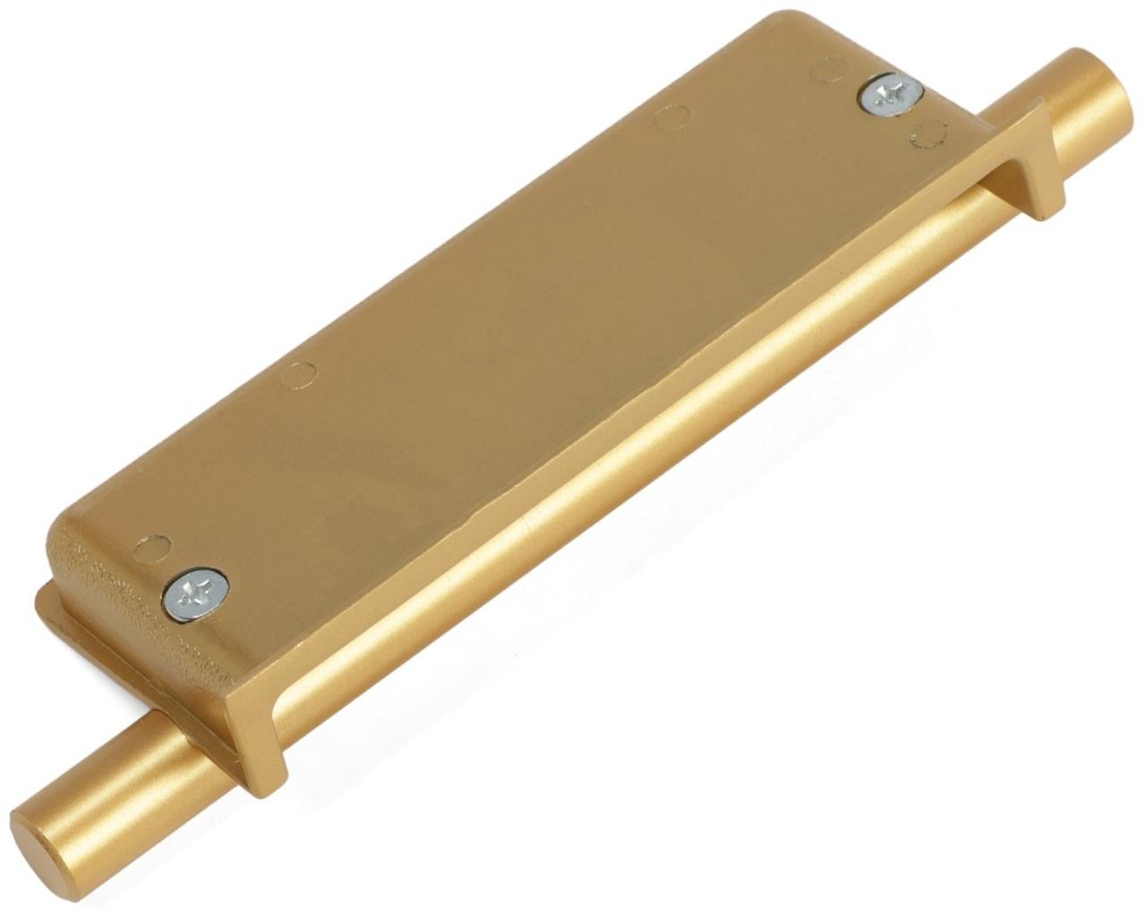 Ручка врезная, Hidden, мо 96 мм, цвет сатиновое золото