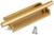 Ручка врезная, Hidden, мо 96 мм, цвет сатиновое золото