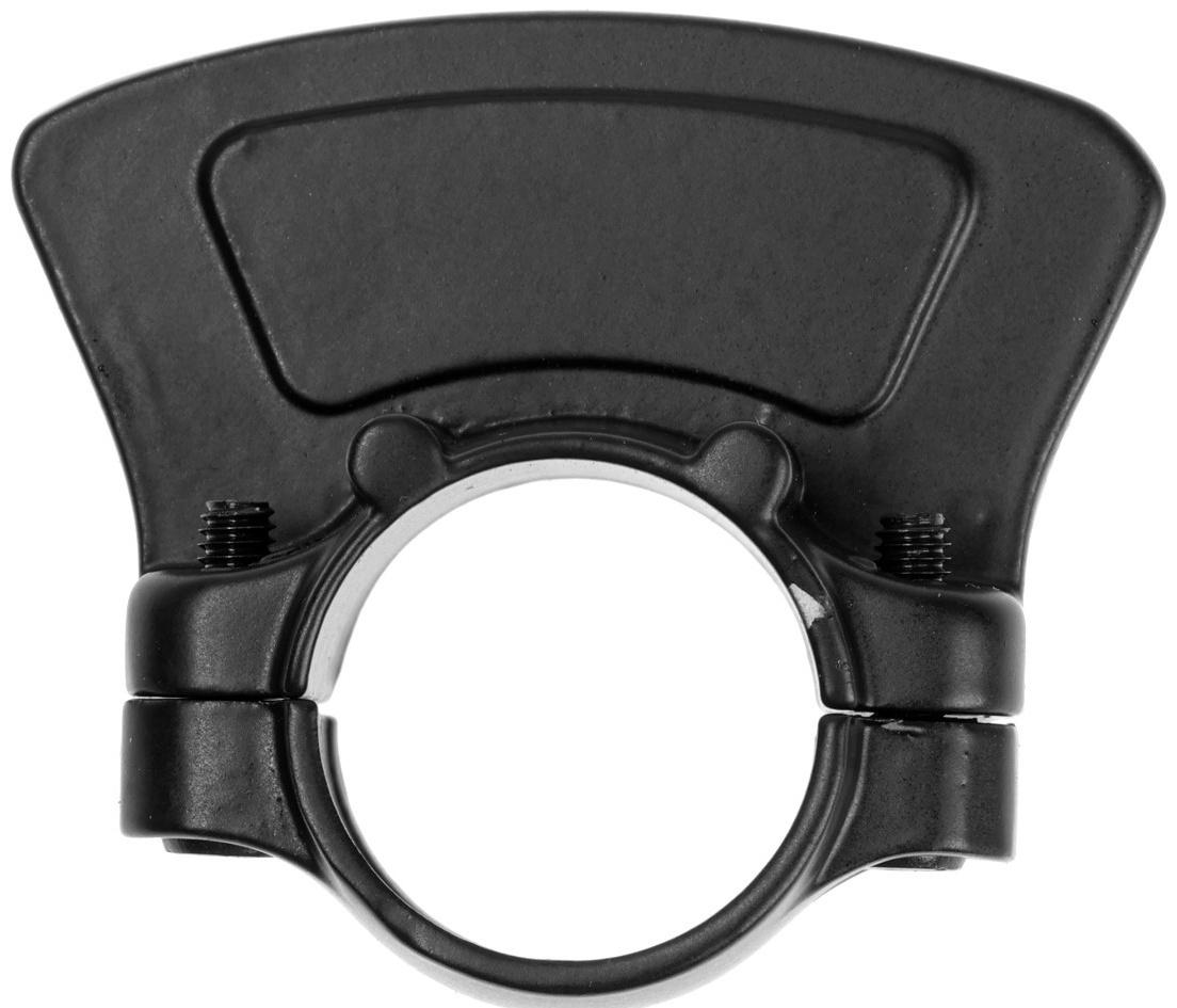 Соединитель односторонний для трубы d=25 мм и панели, регулируемый, черный