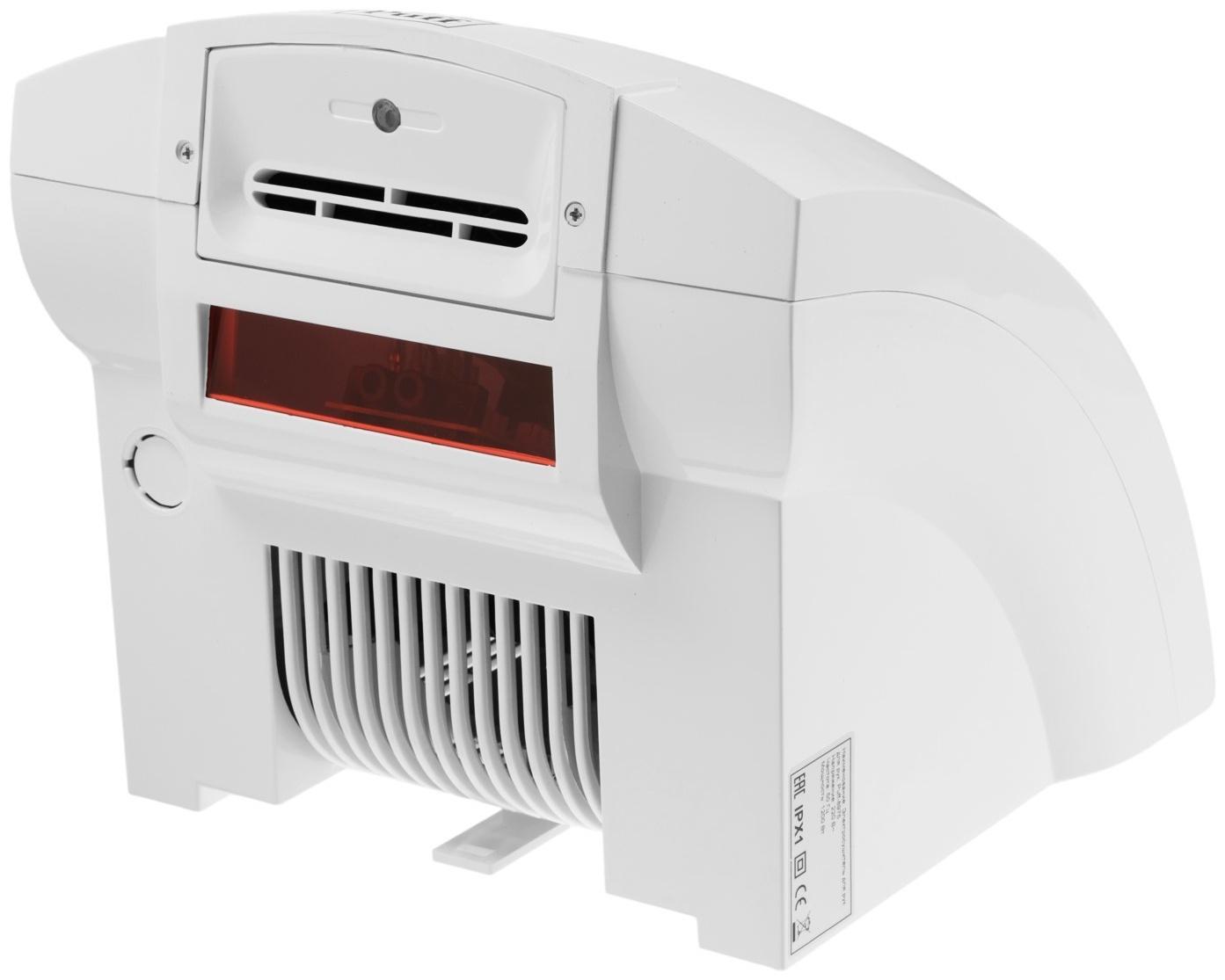 Сушилка для рук Puff-8975, 1.2 кВт, 220×190×225 мм, высокоскоростной, белый