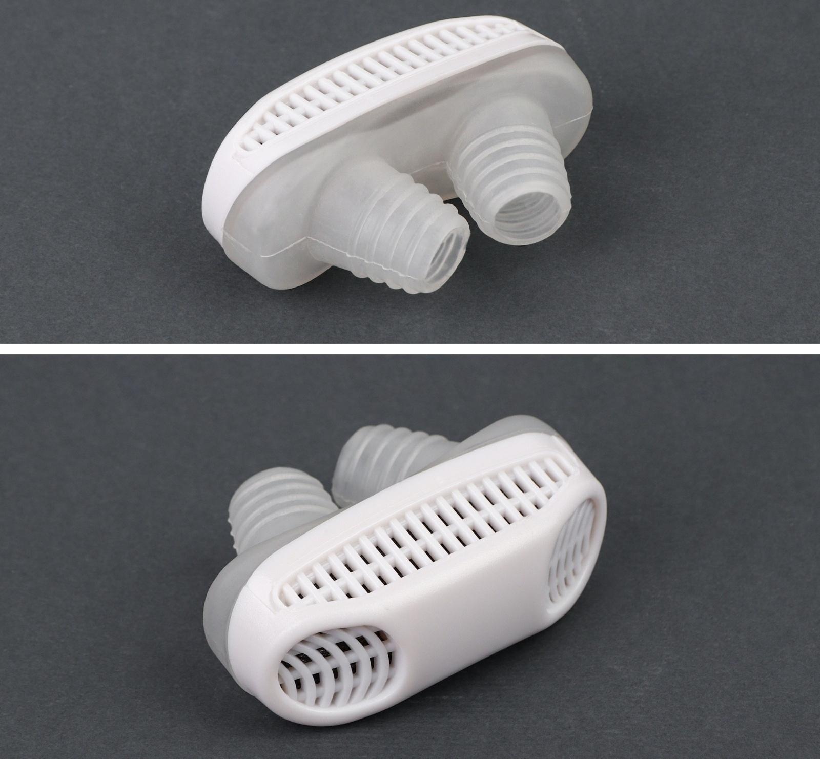 Приспособление против храпа, в футляре, 5 × 3,5 × 2 см, цвет белый