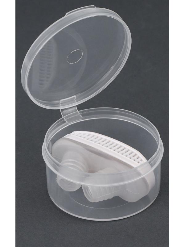 Приспособление против храпа, в футляре, 5 × 3,5 × 2 см, цвет белый