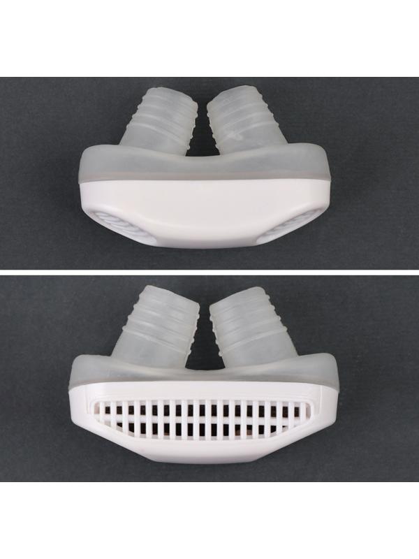 Приспособление против храпа, в футляре, 5 × 3,5 × 2 см, цвет белый