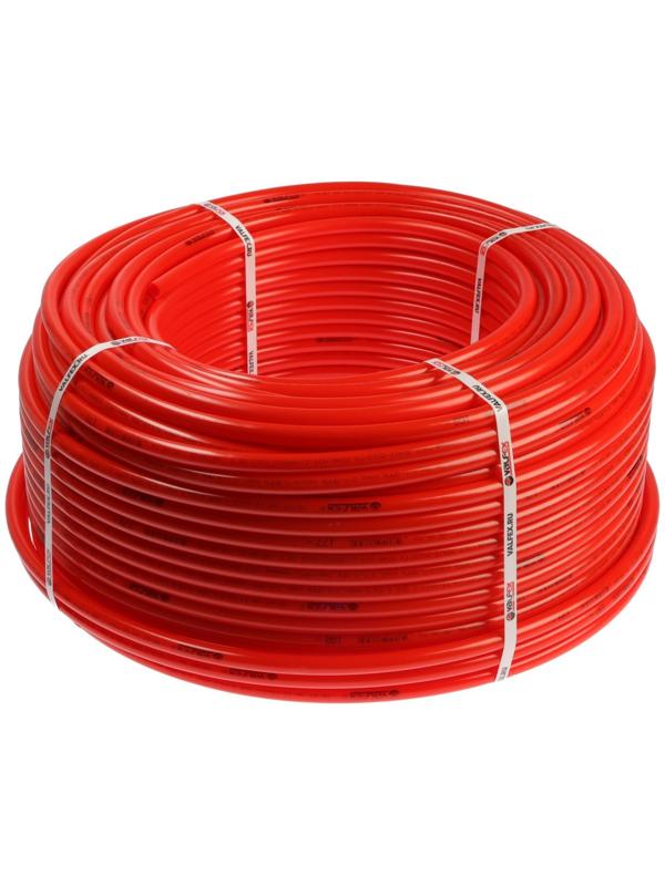 Труба из полиэтилена VALFEX, PE-RT, d=16×2 мм, бухта 200 м, для теплого пола, красная