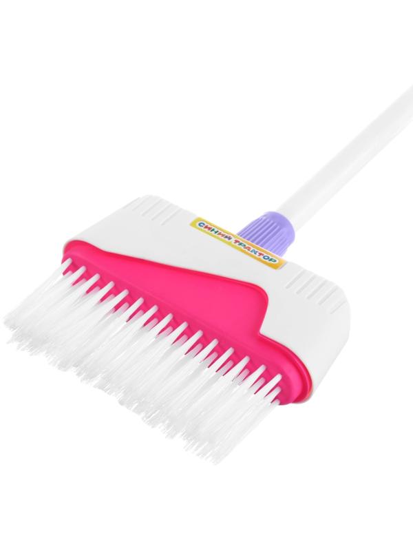 Игровой набор «Весёлая уборка», Синий трактор