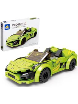 Конструктор «Гонка. Спорткар», 155 деталей