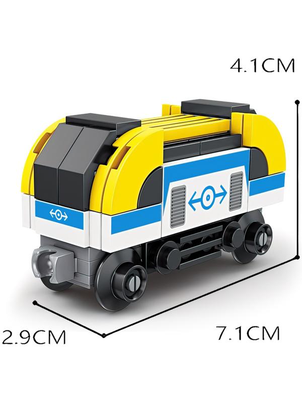 Конструктор «ЖД. Электровоз», с запуском, 72 детали
